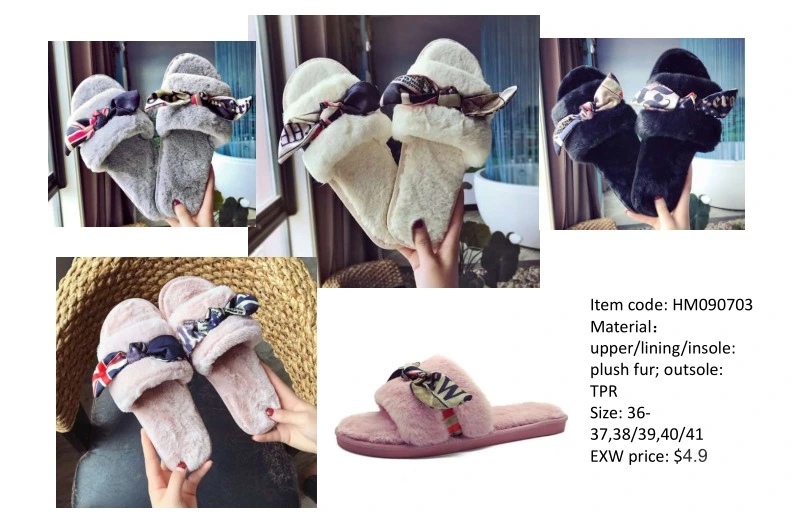 Women's Open Toe Slide Slippers with Cozy Terry Lining, Slip-on House Shoes SPA Mules Sandals with Indoor Outdoor Sole, Women's Causal Slipper Slider