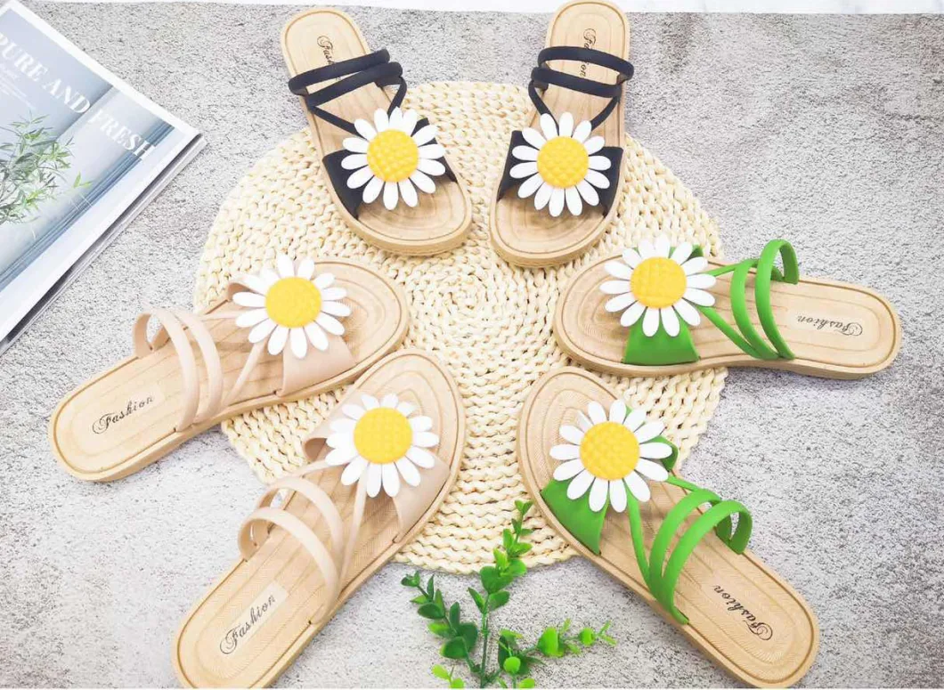 2020 New Girls Sandals Women Slippers Flat Bottomtowing Fabric Classic Ladies Sandals Lady Slippers Fashion Shoes