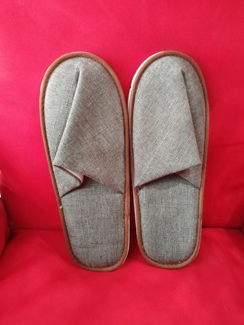 Disposable Slippers Custom Indoor Slippers Footwear Men Women for Airline Hotel or Travel