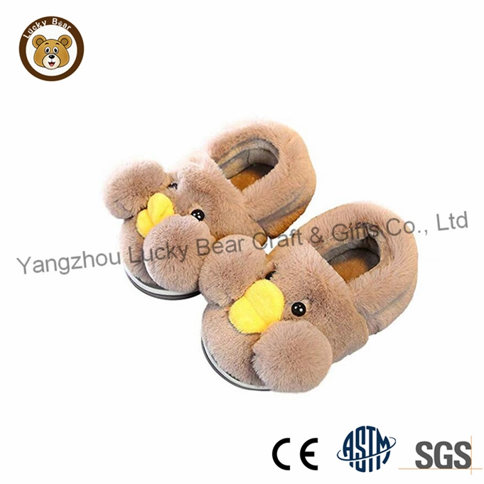 Good Sale Cute Duck Soft Warm Indoor Slippers
