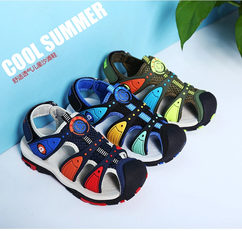 2021 New Designs Kids Sandals, Factory Price Kids Beach Sandals, Custom Logo Kids Sandals