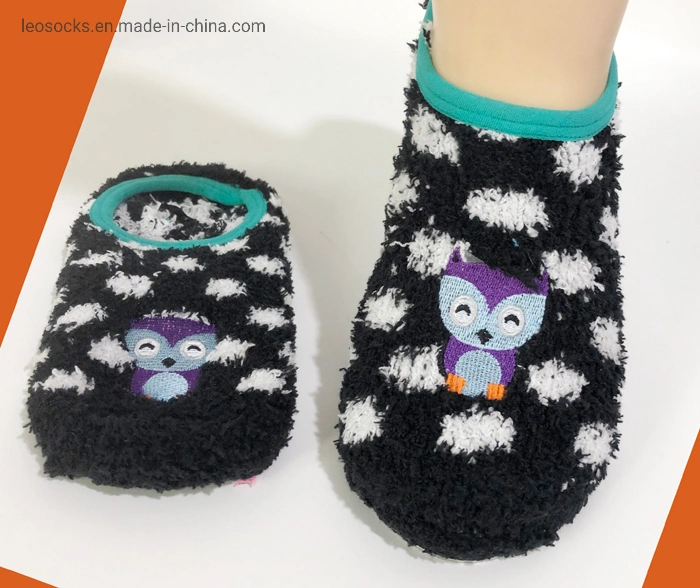 Wholesale Winter Floor Sleep Ankle 3D Animal Slipper Fuzzy Cozy Warm Socks Women