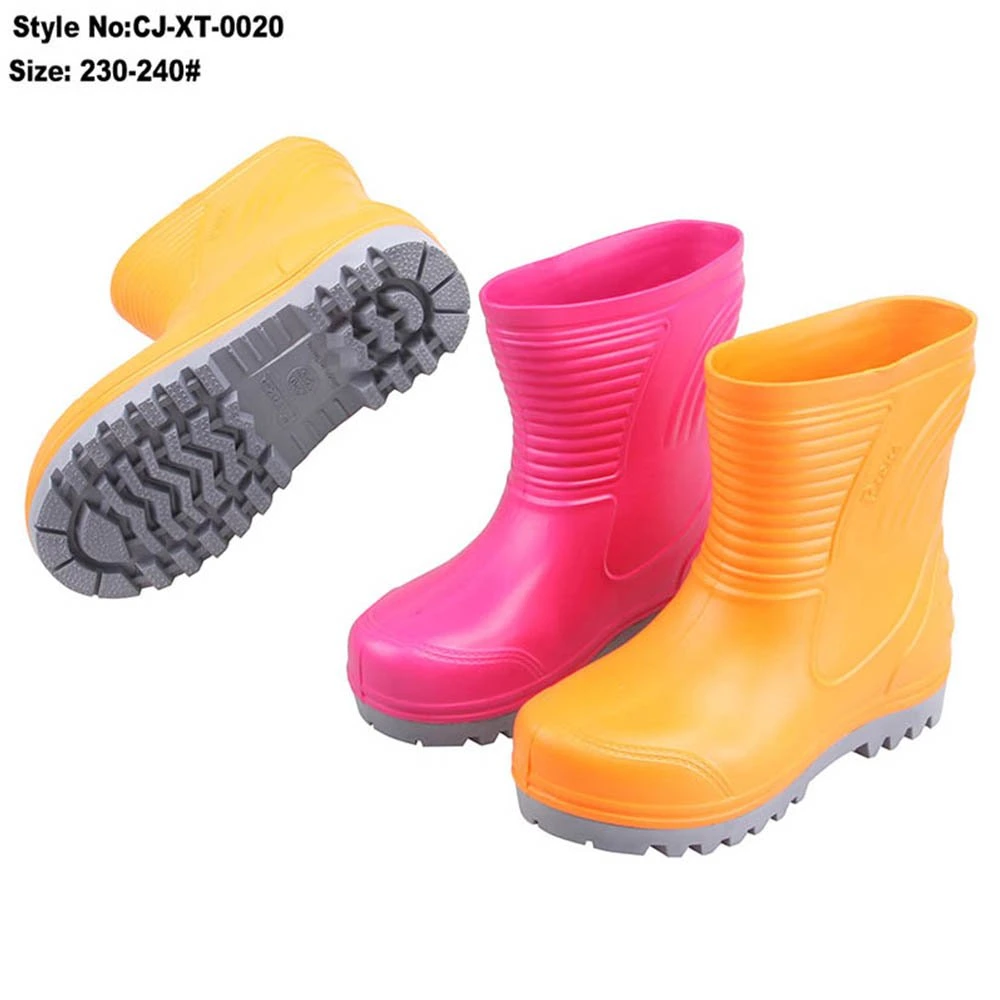 Kids Shoes Use EVA Warm Rain Boot Winter Boot Safety Boot