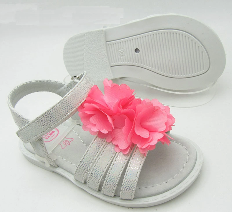 2020 Baby Girls Sandals with Bow Toddles Kids Princess Sandals Casual Open Toe Flat Sandals