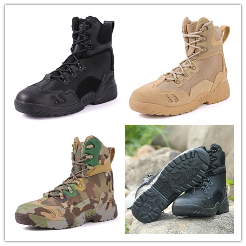 Military Boots Delta High-Top Combat Boots Tactical Boots Mountaineering Shoes Outdoor 07 Desert Boots