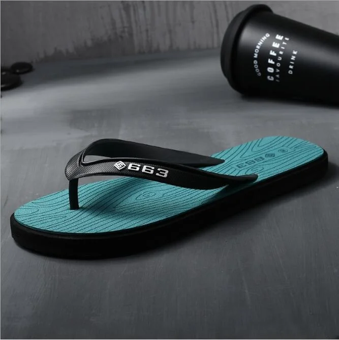 Men Beach Slippers Outdoor Soft EVA Slippers Summer Slide Sandals
