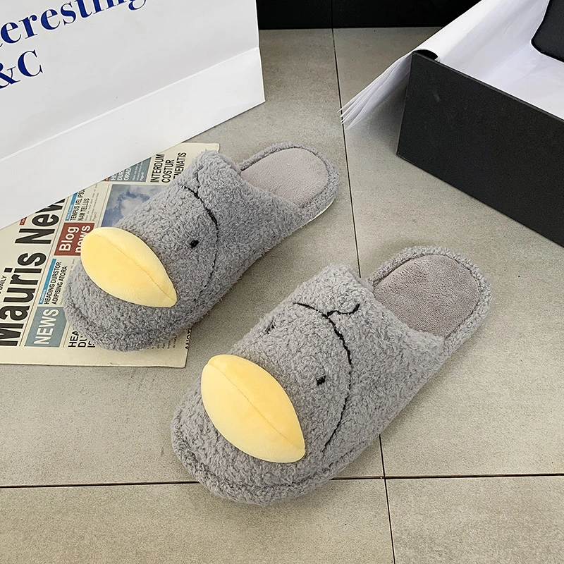 2020 Women Wholesale Fur Slippers Lovers Indoor Sandals Women Fashion Slides Warm Sandals Men Indoor Slippers