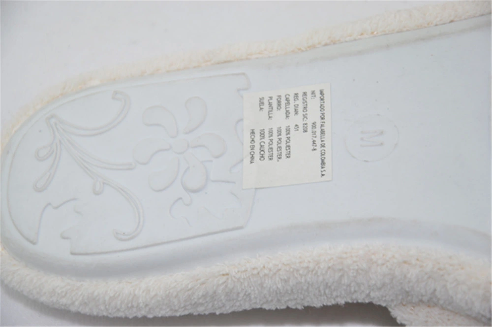 Nice Soft Indoor Slippers for Girls with Lovely Bowknot Hotel Slipper Supplier