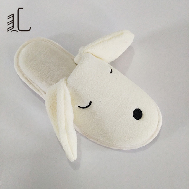 The Latest Design Winter Warm Plush Animal Fluffy Woman Lady Indoor House Slippers