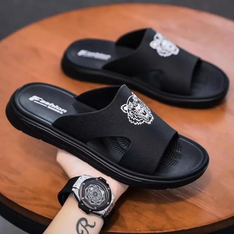 Custom Made Men Slippers Brand Name Blank Slides Sandal, Custom Summer Beach PVC Sliders Slippers for Men