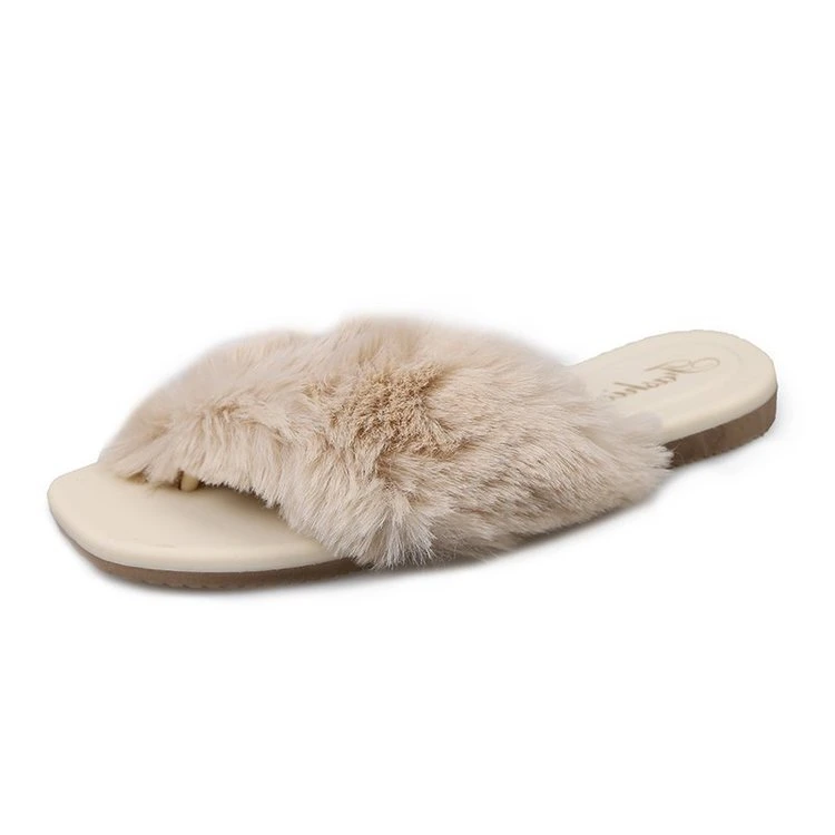 Wholesales Slipper Shoes Women Summer Woman Furry Bedroom Slippers