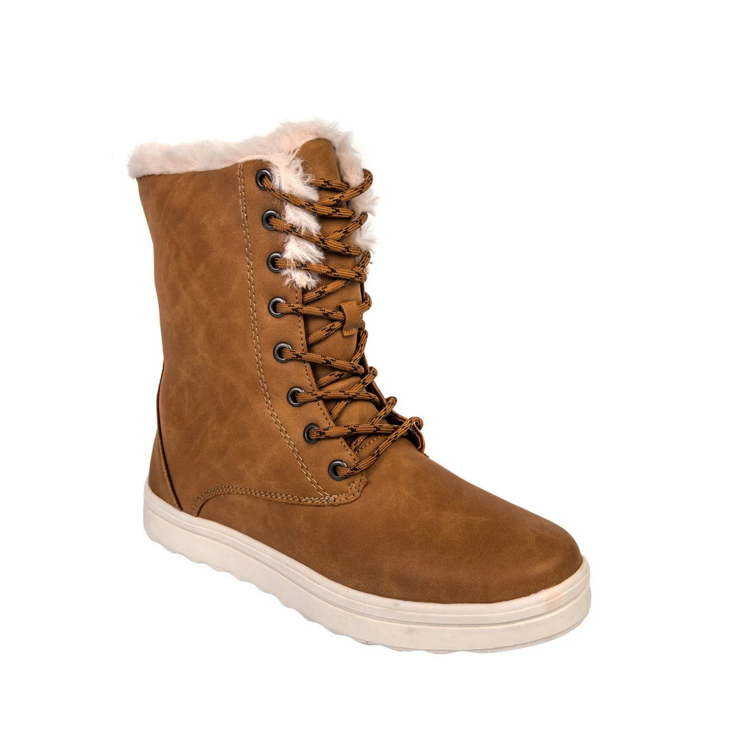 Snow Boots Winter Boots PU Boots Warm for Women