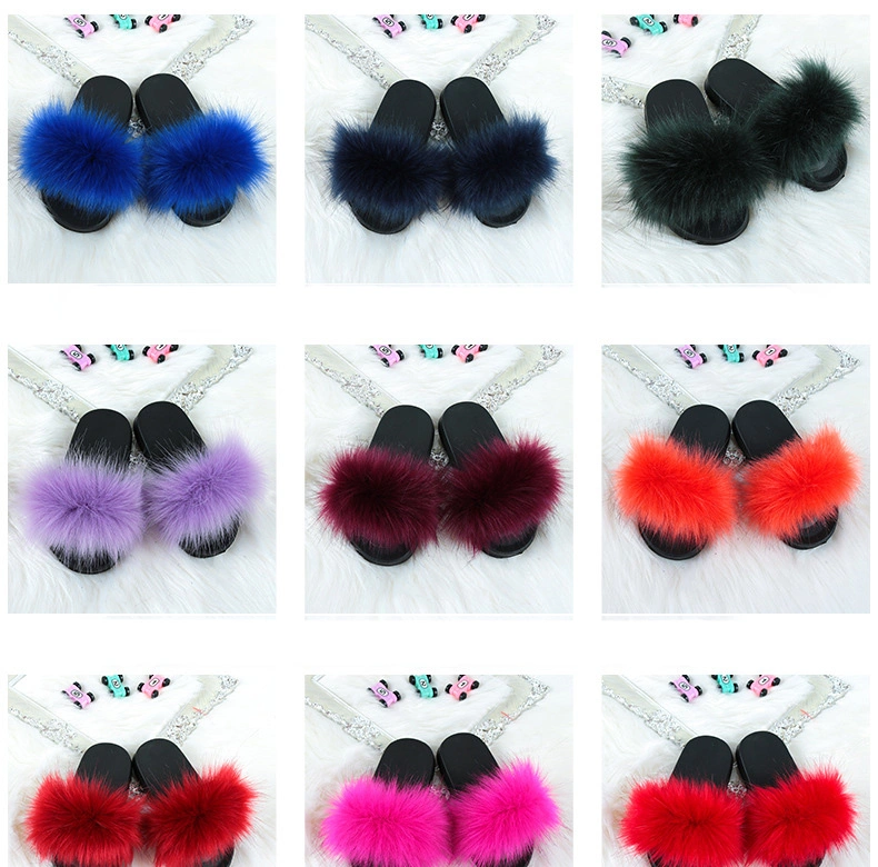 Wholesale Kids Fur Slippers, Kids Fur Slides, Kids Fur Sandals