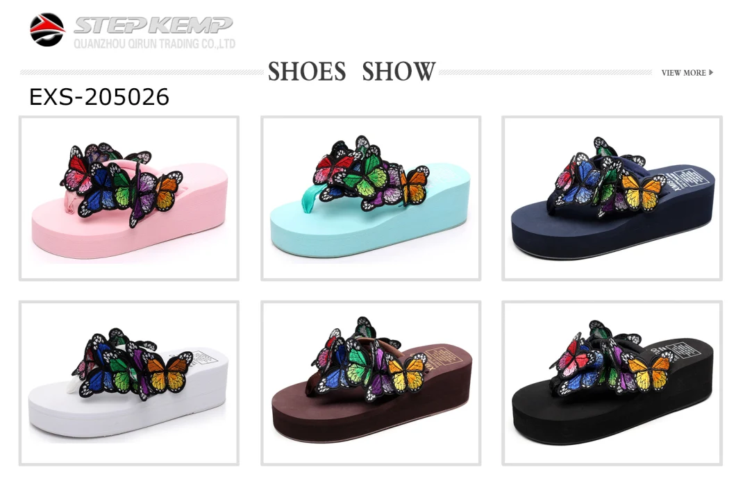 High Quality Summer Sandal for Fashion Women Soft EVA Slide Slipper Flip Flops Lady Slipper 205026