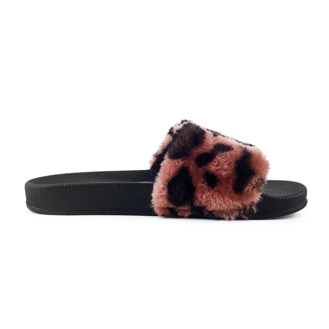 New Style Fashion Slippers Ladies Slide Sandal Custom Logo Fur Slide Sandal Women