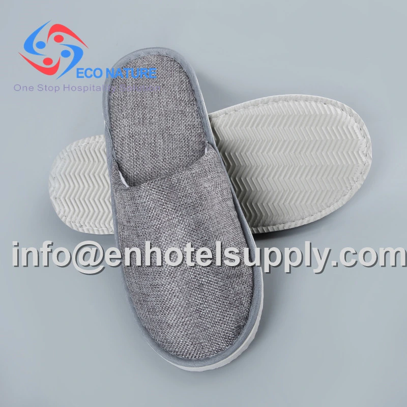 Bedrooms Terry Hotel Slippers for Guest Disposable White Slippers Bio Degradable Hotel SPA Slippers