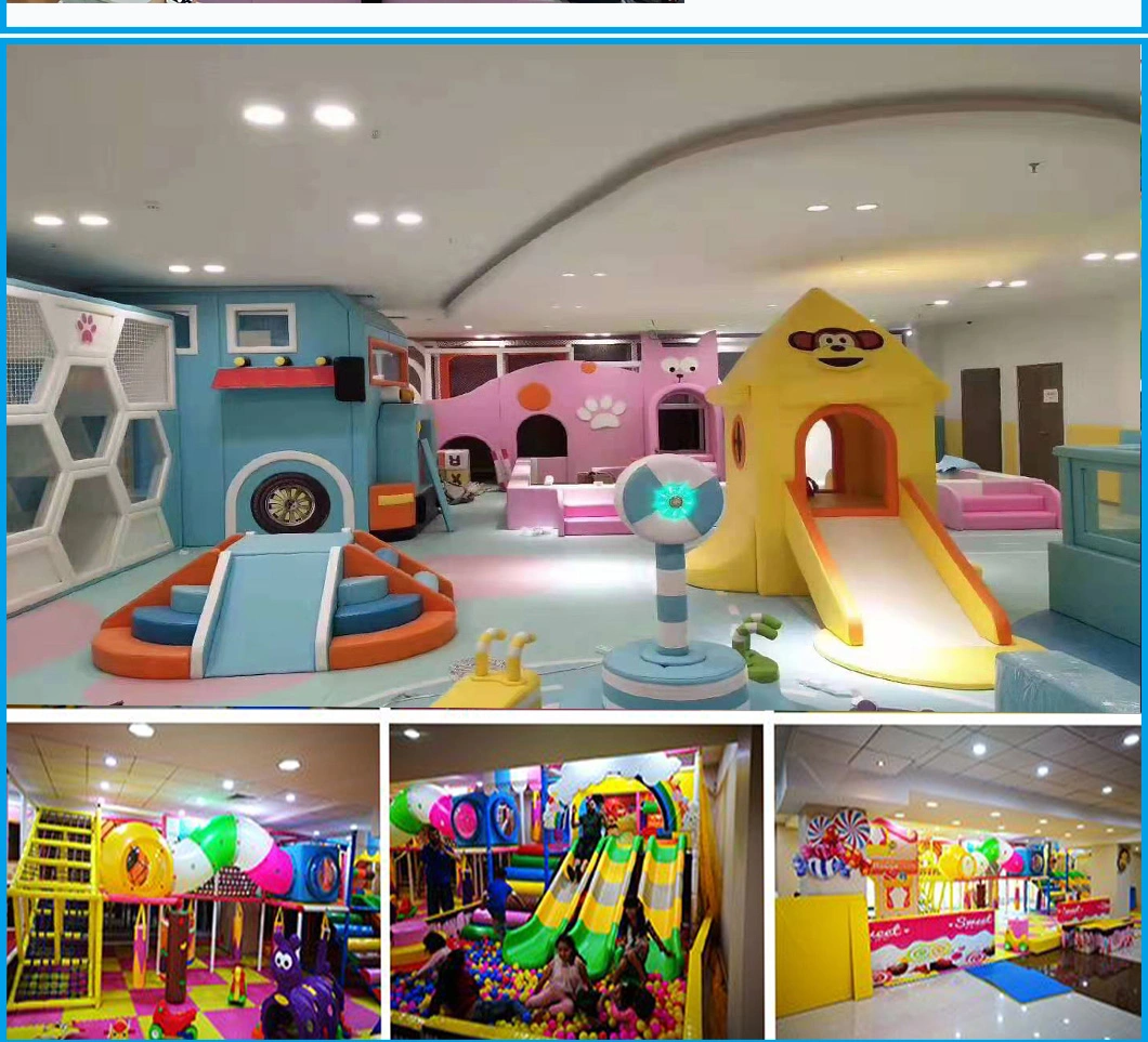 Safety Colorful Wonderful Indoor Plastic Slide Kids Indoor Exercise Playground Equipment Indoor