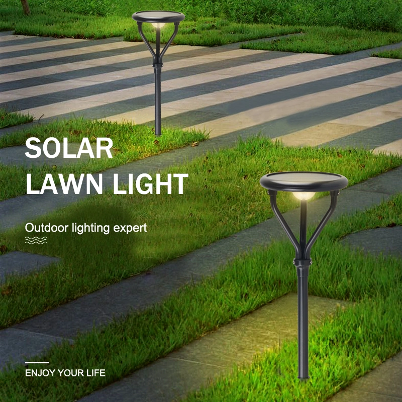 IP65 Solar Lawn Lamps Outside Lawn Lights 10W Garden Lawn Lights