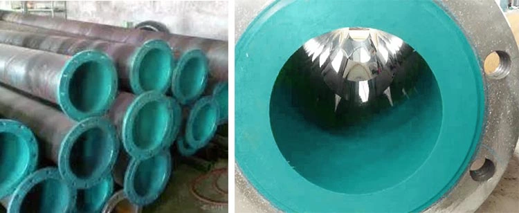 Polyurethane Lined Composite Steel Pipe for Mining Industry