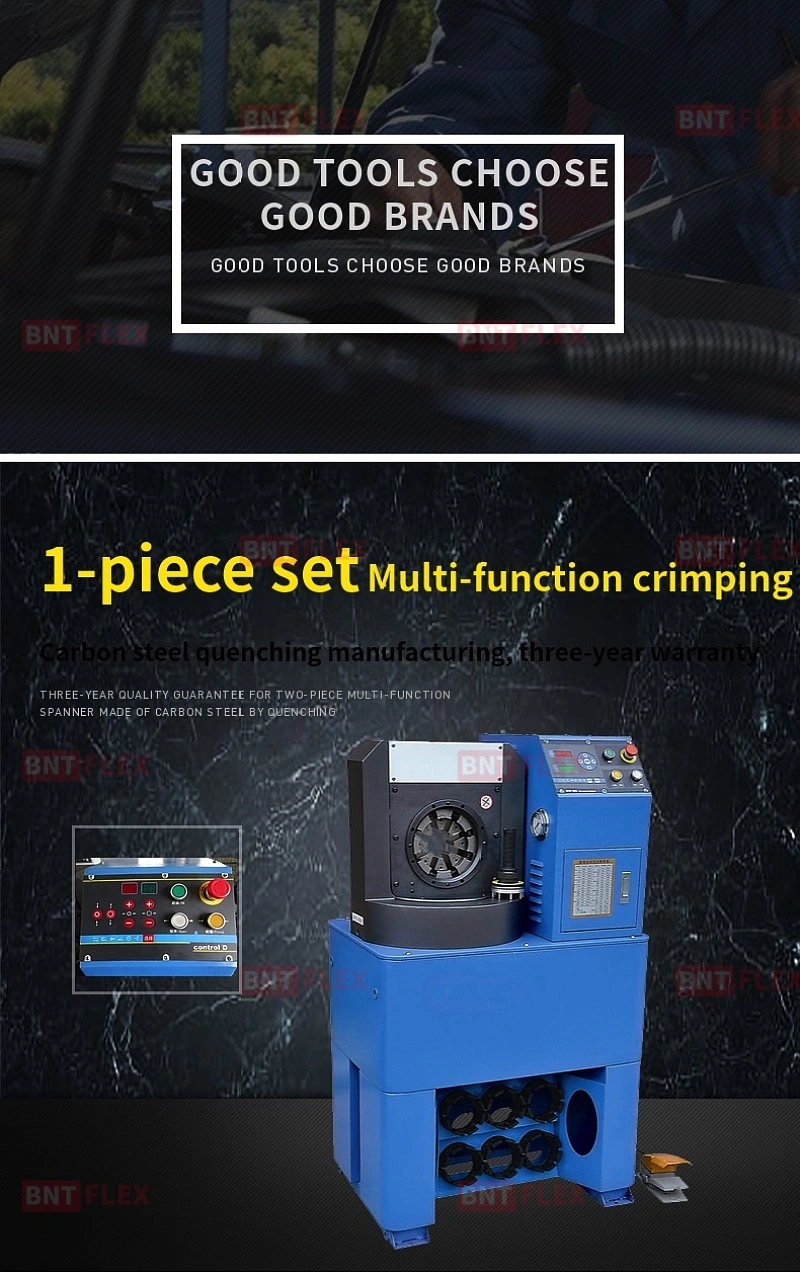 Hydraulic Press Machine Construction Road Mine Machinery Hose Repair Crimping Machine with Good Price for Sale