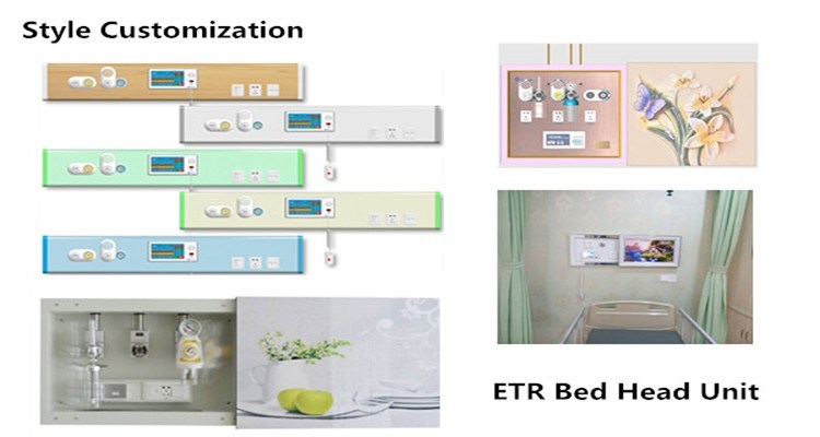 Hospital Wards Using Bed Head Unit Price
