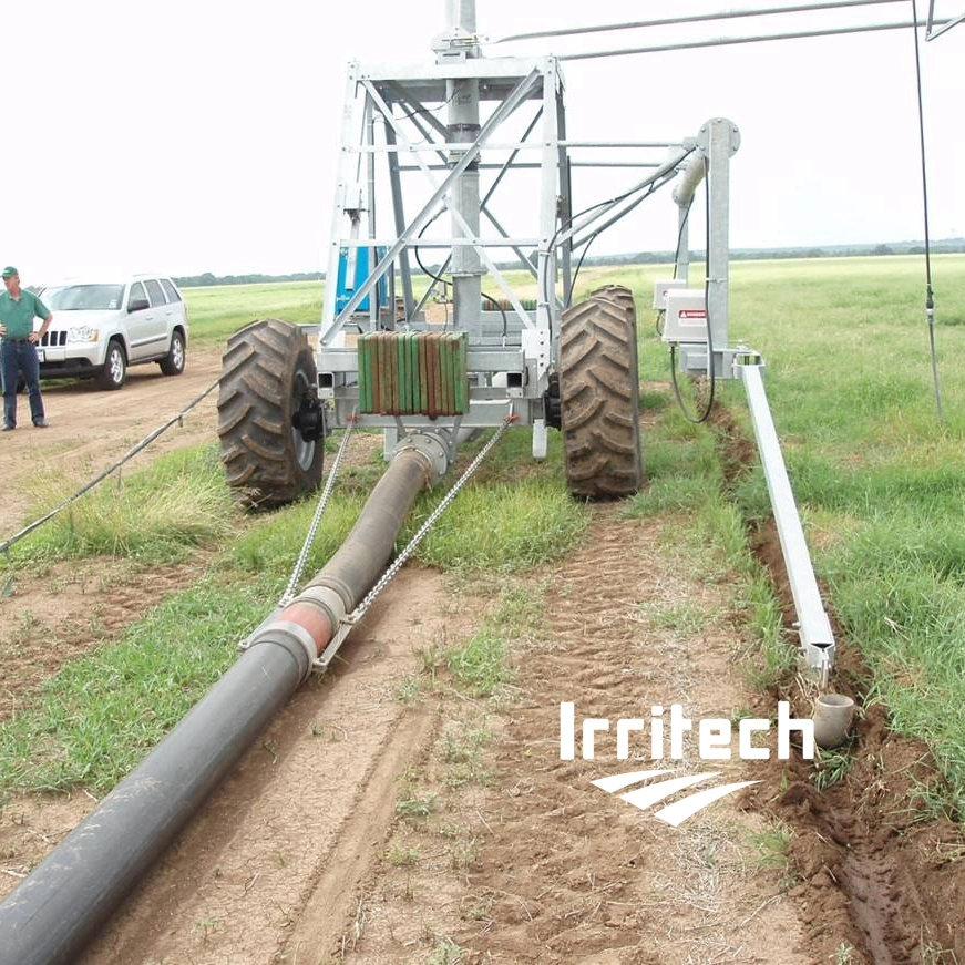 Lateral Move Irrigation System Drag Hose Ditch Feed Cable Guidance