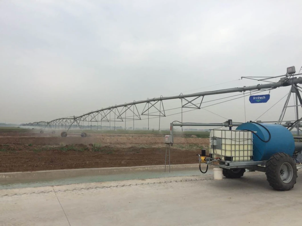 Irritech Electric Center Pivot Irrigation System/Lateral Move Linear Agricultural Sprinkler Irrigation