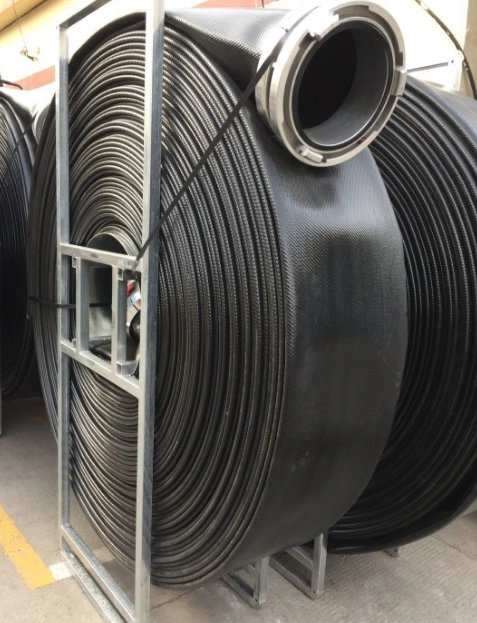 Water Discharge TPU PVC Layflat Hose for Irrigation