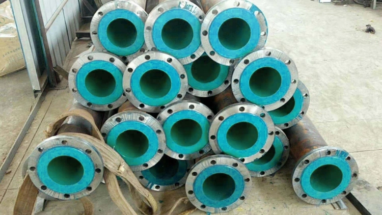 Polyurethane Lined Composite Steel Pipe for Mining Industry