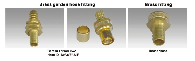 Brass Forged Garden Hose Fitting, Hydraulic Hose Fittings
