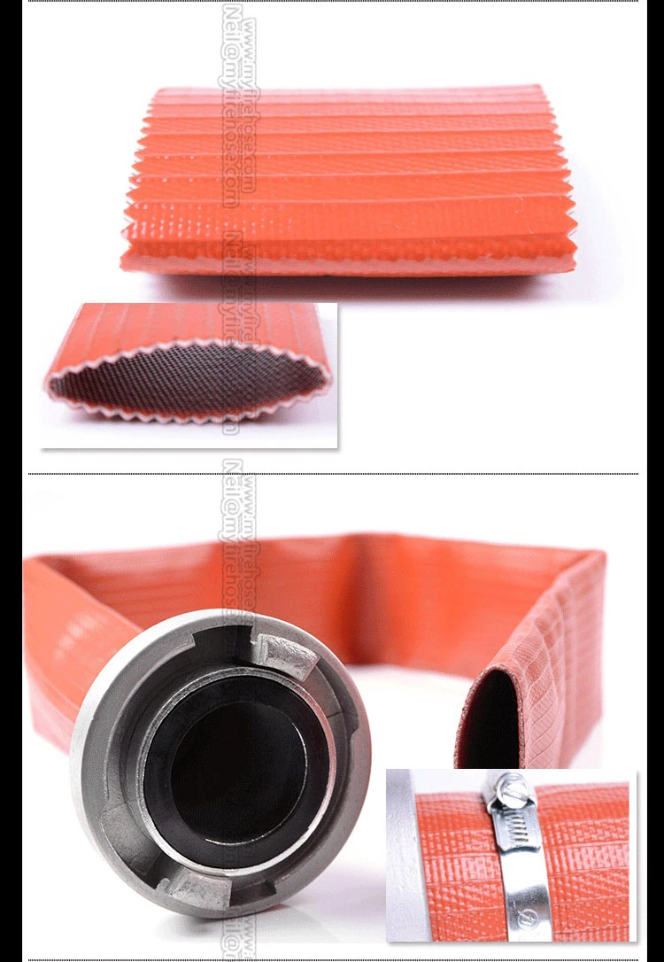 6 Inch High Pressure Durable Fire Resistant PU Hose Price