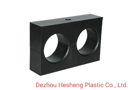 UHMW-PE HDPE Pipe Support Spacer Duct Dank Pipe Spacers Plastic UHMWPE Duct Spacer