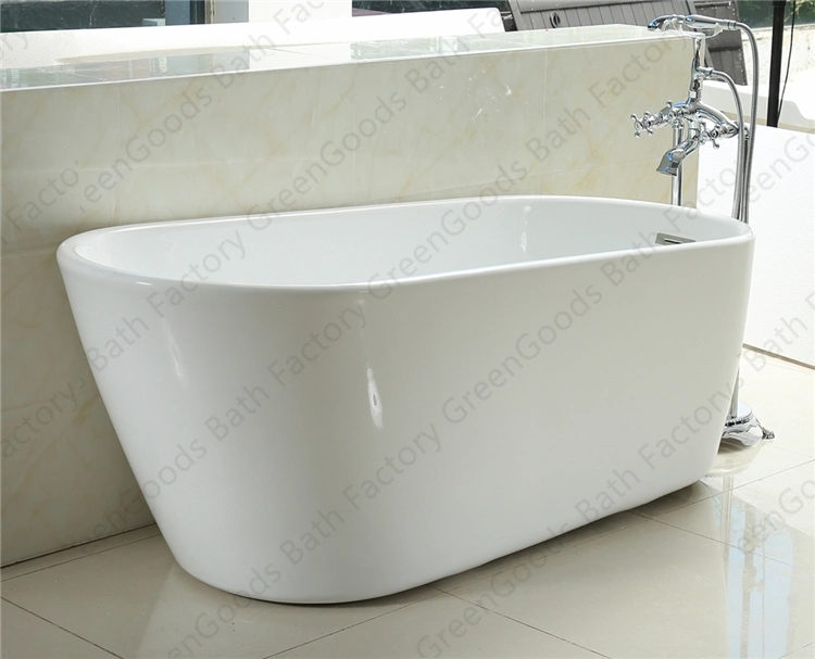 Chinese Soaker Fiberglass Movable Acrylic Freestanding Bath Tub