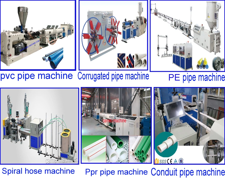Plastic Supply Drainage PE/HDPE PP Pipe Hose Tube Making Machine