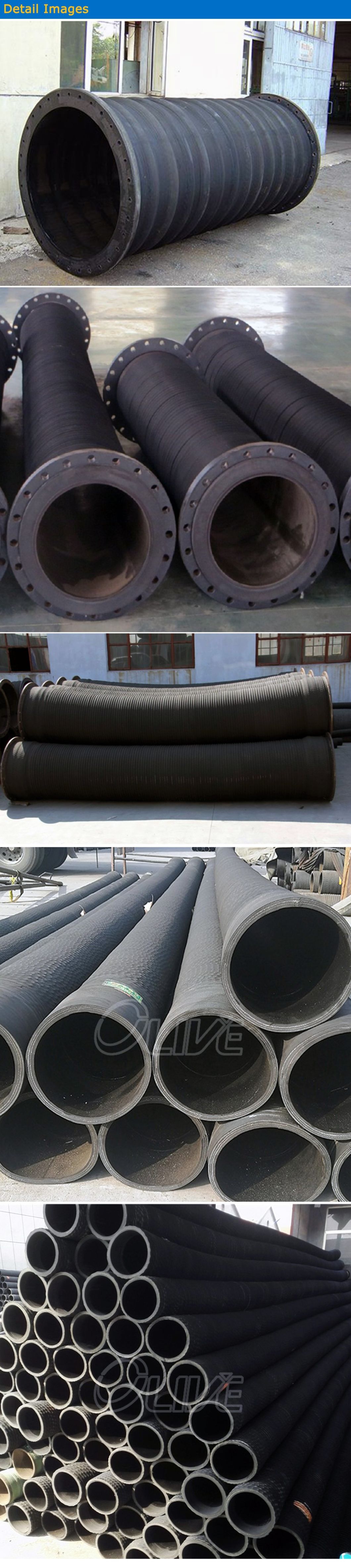 8 Inch Oilfield Suction Hose Hydraulic Oil Discharge Hose