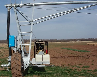 Lateral Move Irrigation System Drag Hose Ditch Feed Cable Guidance