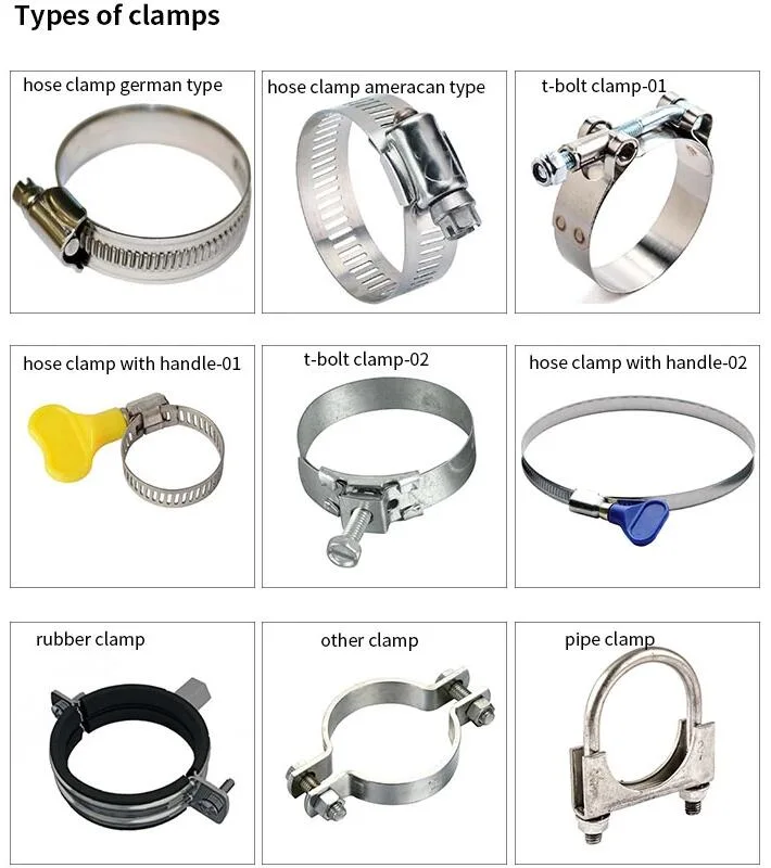Stainless Steel Torque Quick Release Duct Hose Ventilation Duct Clamp
