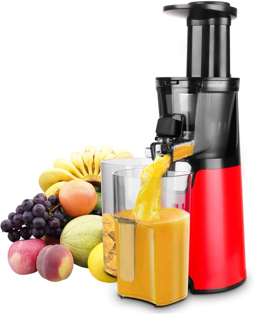 Slow Masticating Juicer with Slow Press Masticating Squeezer Technology for Fruits, Vegetables and Herbs, Slow Juicer
