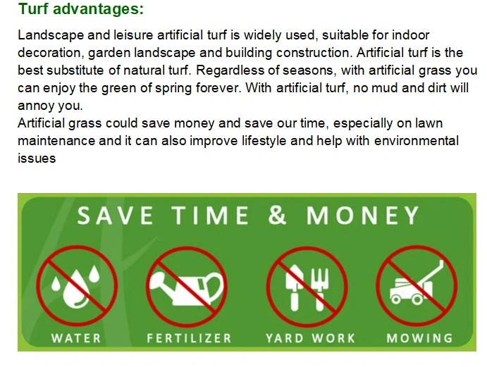 No Watering Diamond Class Lead Free Fake Artificial Synthetic Grass