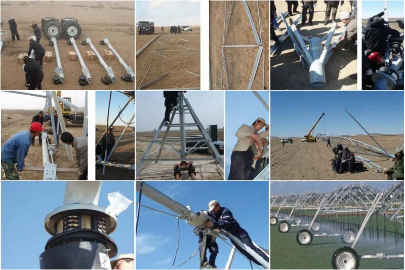 Electric Center Pivot Irrigation System/Lateral Move Linear Agricultural Sprinkler Irrigation