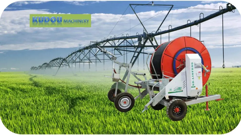 Farm Irrigation Sprinkler Machine/ Irrigation System Hose Reel/Sprinkler/Drip/Center Pivot Sprinkling Machine