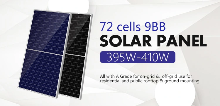 144 Half Cells Solar Panel for Solar Energy System