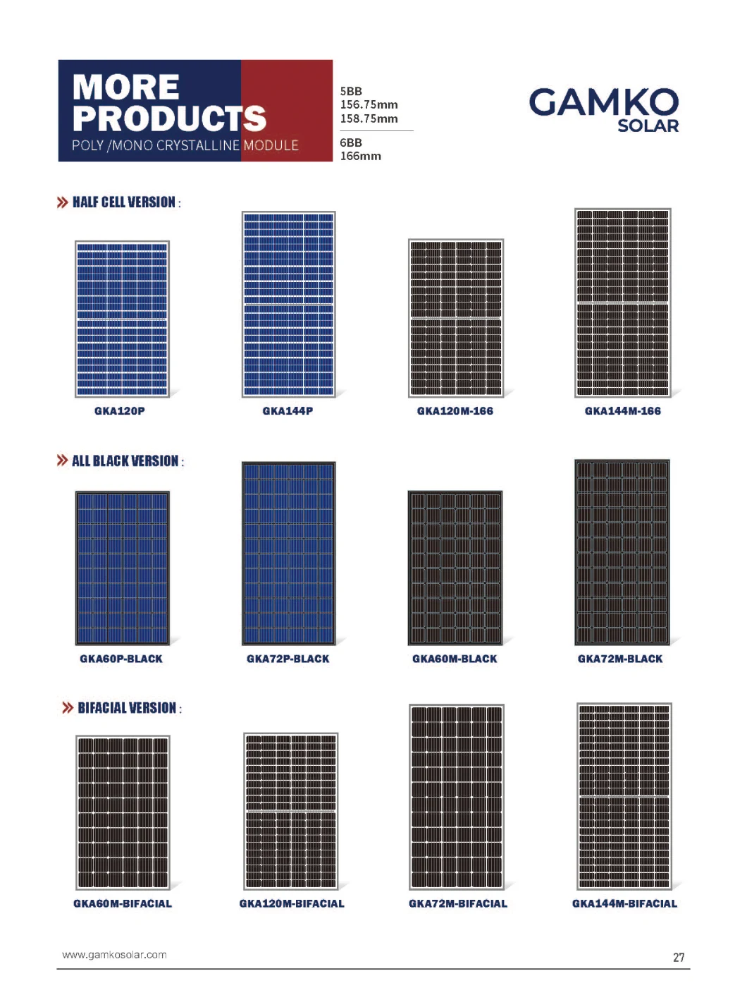 Most Efficient Solar Panels for Sale 505W Monocrystalline Solar Panel 182mm Cell 66 or 132 Cells with CE Certificates 485W 495W