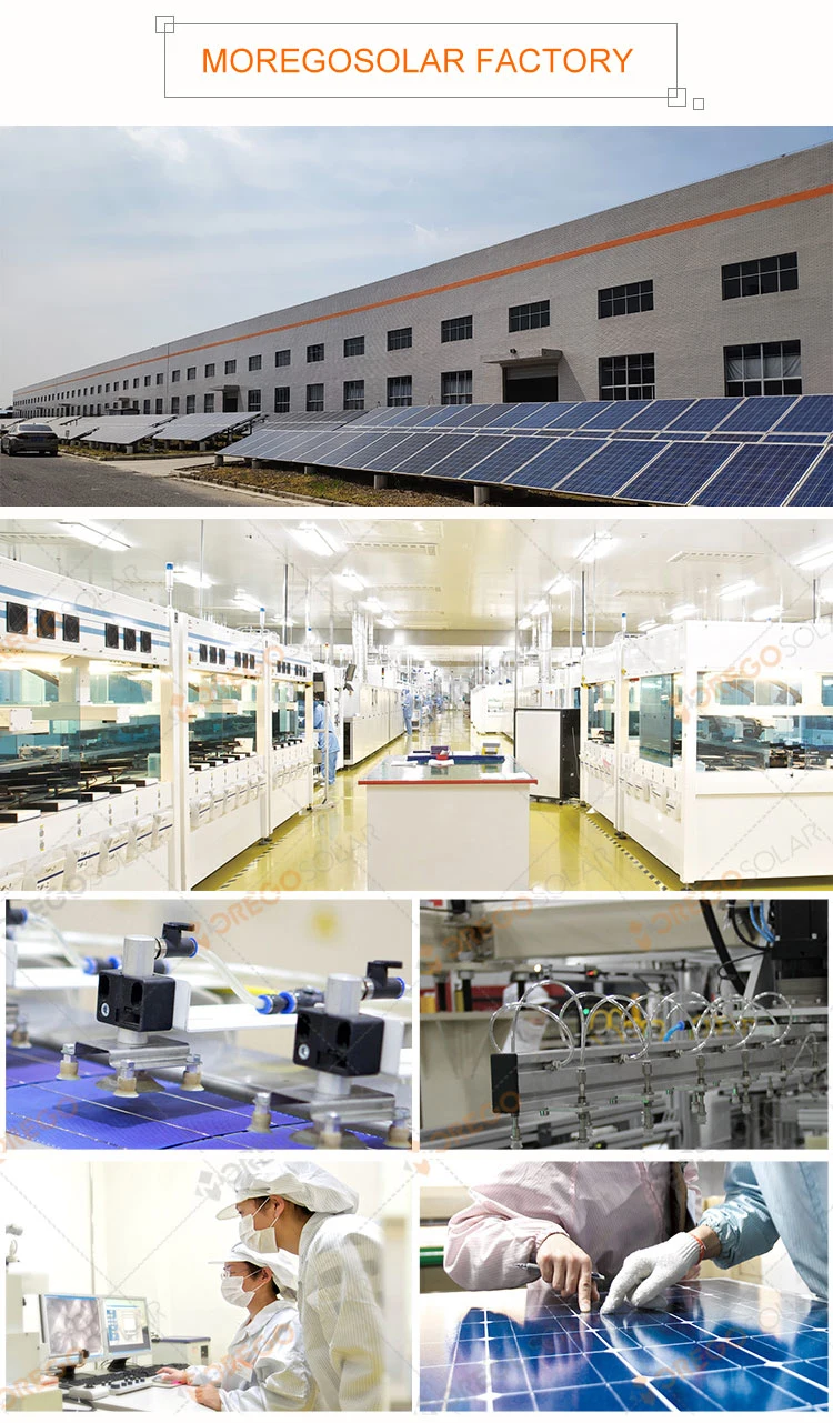 Moregosolar High Efficiency Solar Panel 390W 380W 370W Solar Panel 350 Watt Monocrystalline