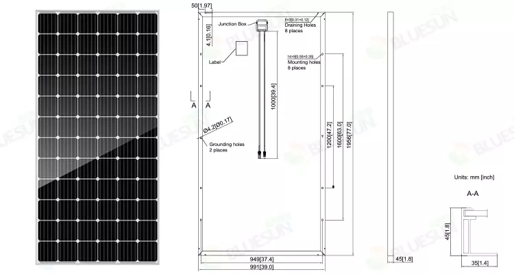 Bifacial Solar Power Panel 415W 420W 425W 440W 166mm Solar Cell Panel Glass Price