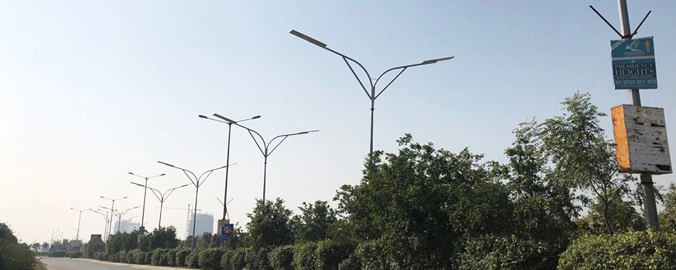 Sunpal 15W 20watt Solar Street Light for Township Roads