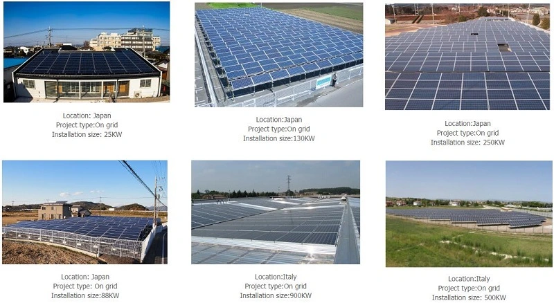 High Efficiency Home Solar Power System Monocrystalline 375W Solar Panel