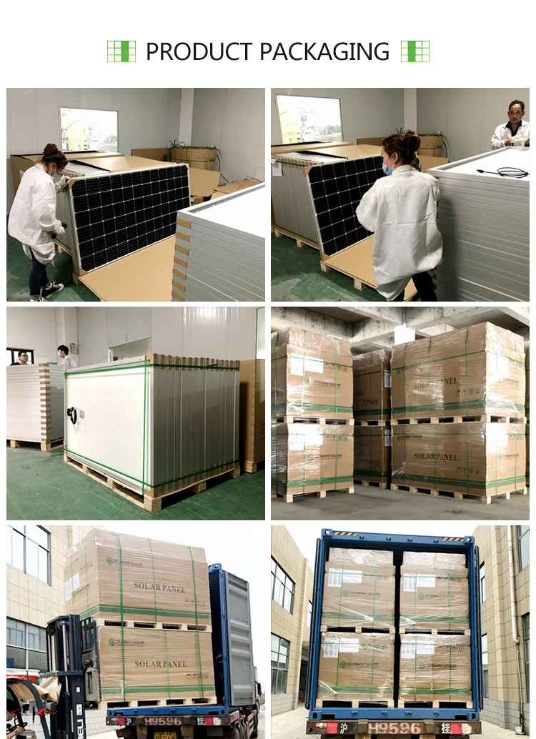Factory Outlet Photovoltaic Panel 370W 380W 360W Solar Panel Module