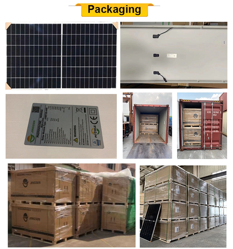 Jingsun Hot Sale 440W Solar Panel Half Cell Mono Perc Price
