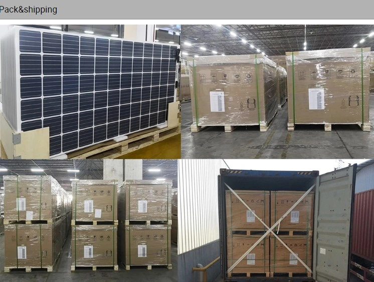 Ja Sunpower Solar Panels 330W 335W 340W 345W 350W Solar PV Panel